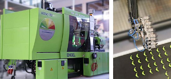 Engel - ENGEL victory 160 mit ecodrive zur Herstellung eines Lagebocks für den Sanitärbereich Engel - ENGEL victory 160 mit ecodrive zur Herstellung eines Lagebocks für den Sanitärbereich