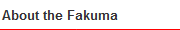 About the Fakuma