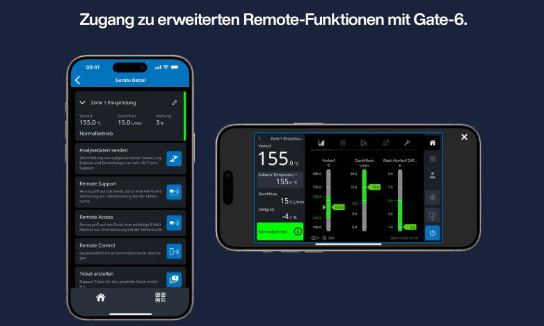 HB-Therm e-cockpit digital services