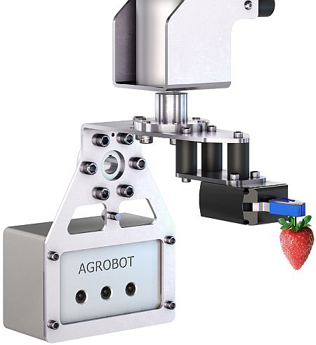 Gimatic - Greifer für die Erdbeererntemaschine von Acrobot Gimatic - Greifer für die Erdbeererntemaschine von Acrobot