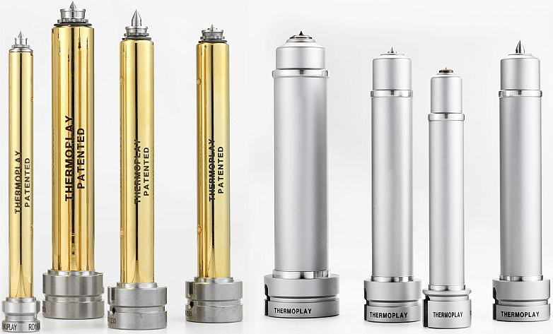 Thermoplay - New Thermoplay nozzles “TF†and “TD†series for multicavity moulds Thermoplay - New Thermoplay nozzles “TF†and “TD†series for multicavity moulds