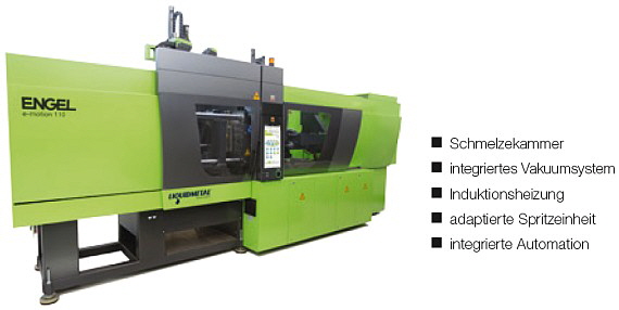 ENGEL - e-motion 110 Liquidmetal Edition ENGEL - e-motion 110 Liquidmetal Edition