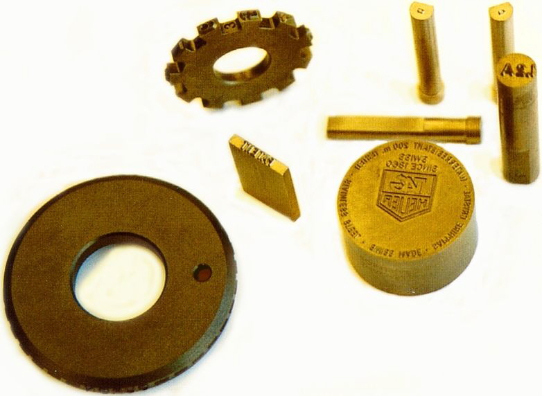 Egloff Gravuren - Prägestempel und Prägerollen Egloff Gravuren - Prägestempel und Prägerollen