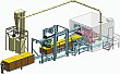 Getecha  Zerkleinerung großer Polypropylenplatten