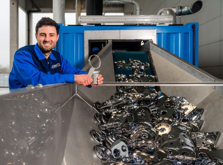 Getecha neue Recyclinganlage Getecha neue Recyclinganlage