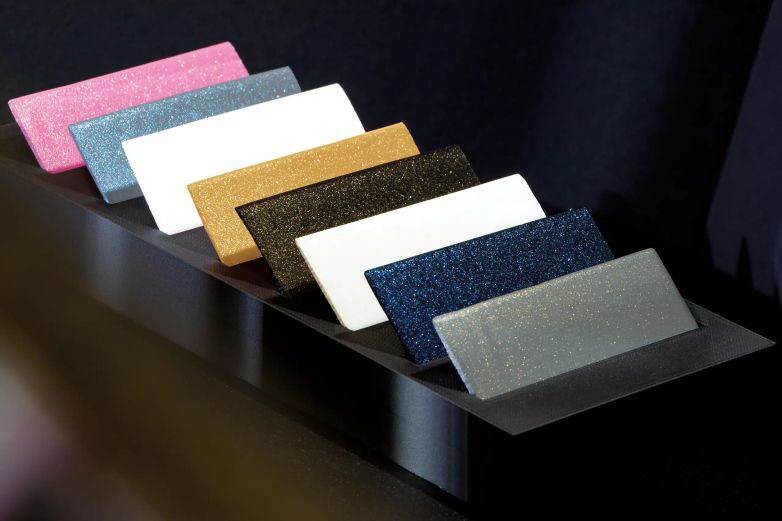 Grafe Effektfarben für Laminat-Anwendungen