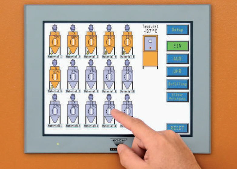 Hatag - Touch-Panel-Steuerung Hatag - Touch-Panel-Steuerung