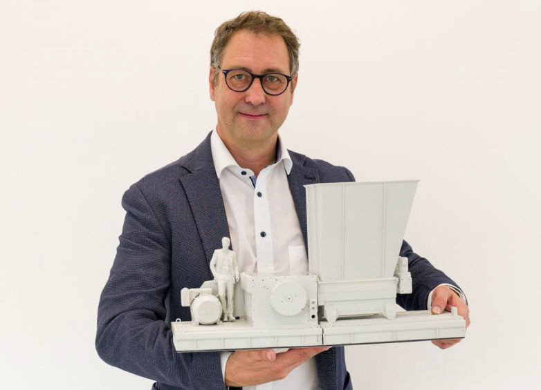 Hellweg Modell der neuen Nassschneidmühle Hellweg Modell der neuen Nassschneidmühle