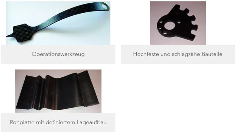 Müller Kunststofftechnik Thermoplastische Prepreg-Verarbeitung