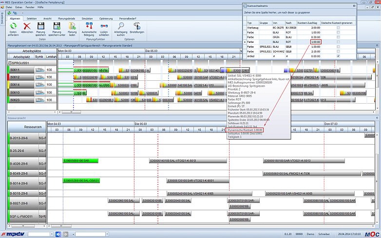 MPDV - Grafische Feinplanung MPDV - Grafische Feinplanung