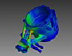 Messx Strukturmechanik-Simulation des Radträgers Messx Strukturmechanik-Simulation des Radträgers