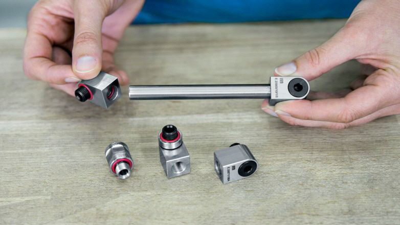 Meusburger Winkelanschluss