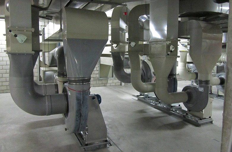 Sena Plastics - Lüftungsanlage Sena Plastics - Lüftungsanlage